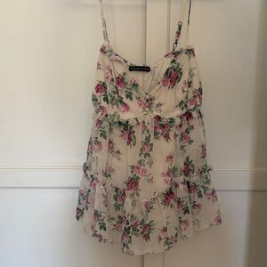 Floral babydoll Women’s Top